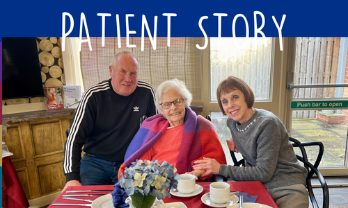 Margaret’s afternoon tea experience at The Prince of Wales Hospice