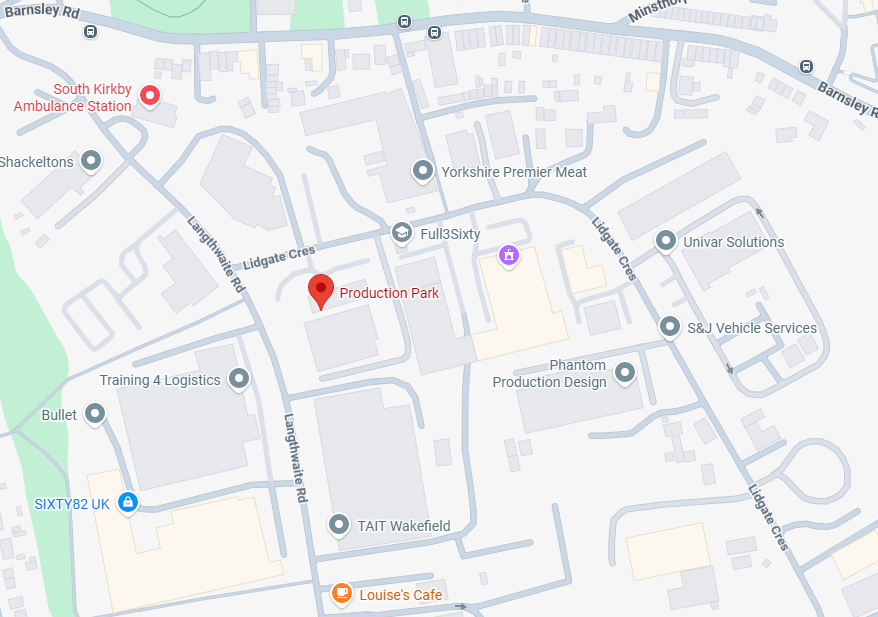 Celebration Dinner location: Production Park, South Elmsall