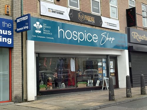 Knottingley hospice shop