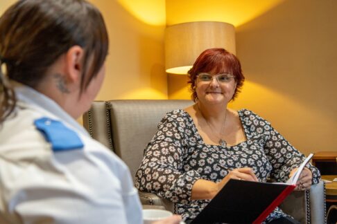 Wellbeing worker at The Prince of Wales Hospice