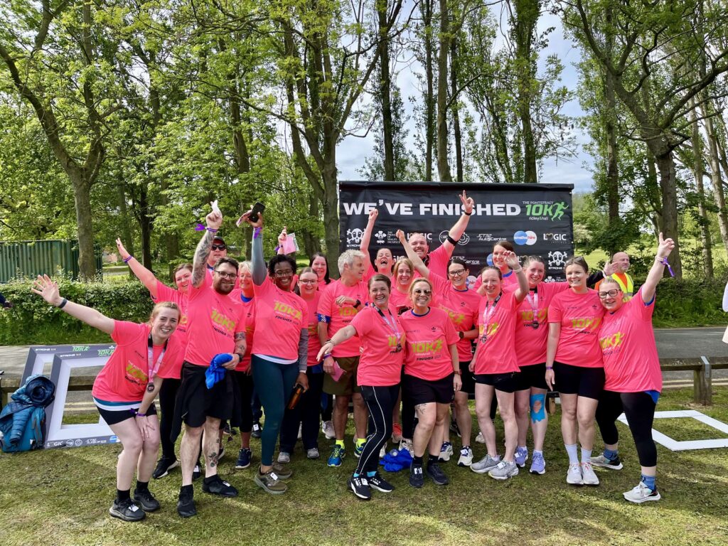 Ponte 10k Allerton Bywater team remembering Katy Powell