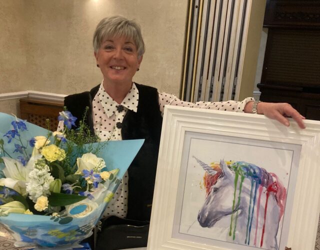 Giving from the art event