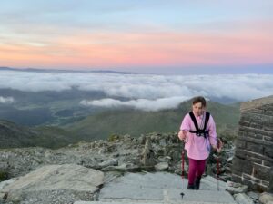 The snowdon sunrise view