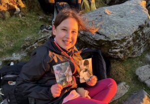 Olivia Took On The Trek To In Memory Of Her Dad