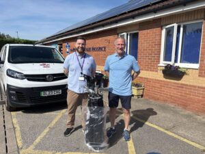 Phil Morris Golf Day donation