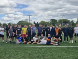 Roberston Football Match team photo