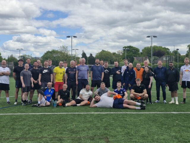 Roberston Football Match team photo