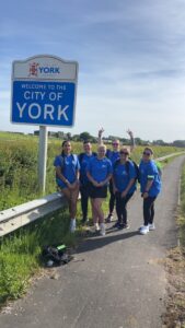 York to Castleford sponsored walk