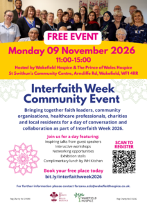 Interfaith Week Community Event Flyer
