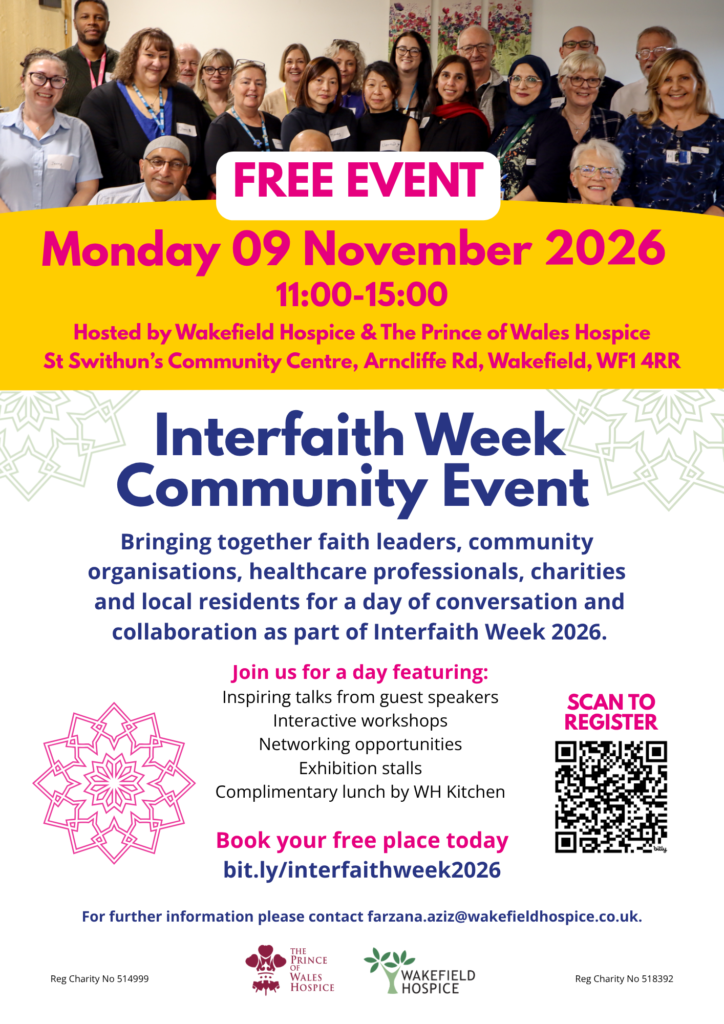 Interfaith Week Community Event Flyer