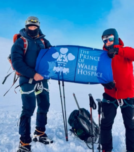 Simon King climbing mount kazbeck