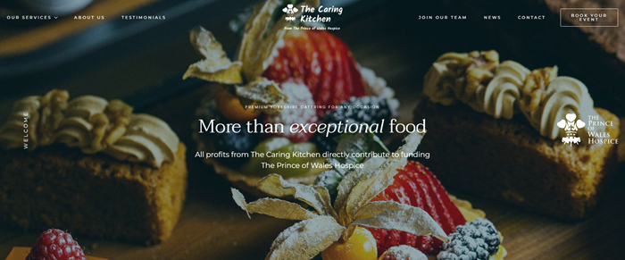 The Caring Kitchen website