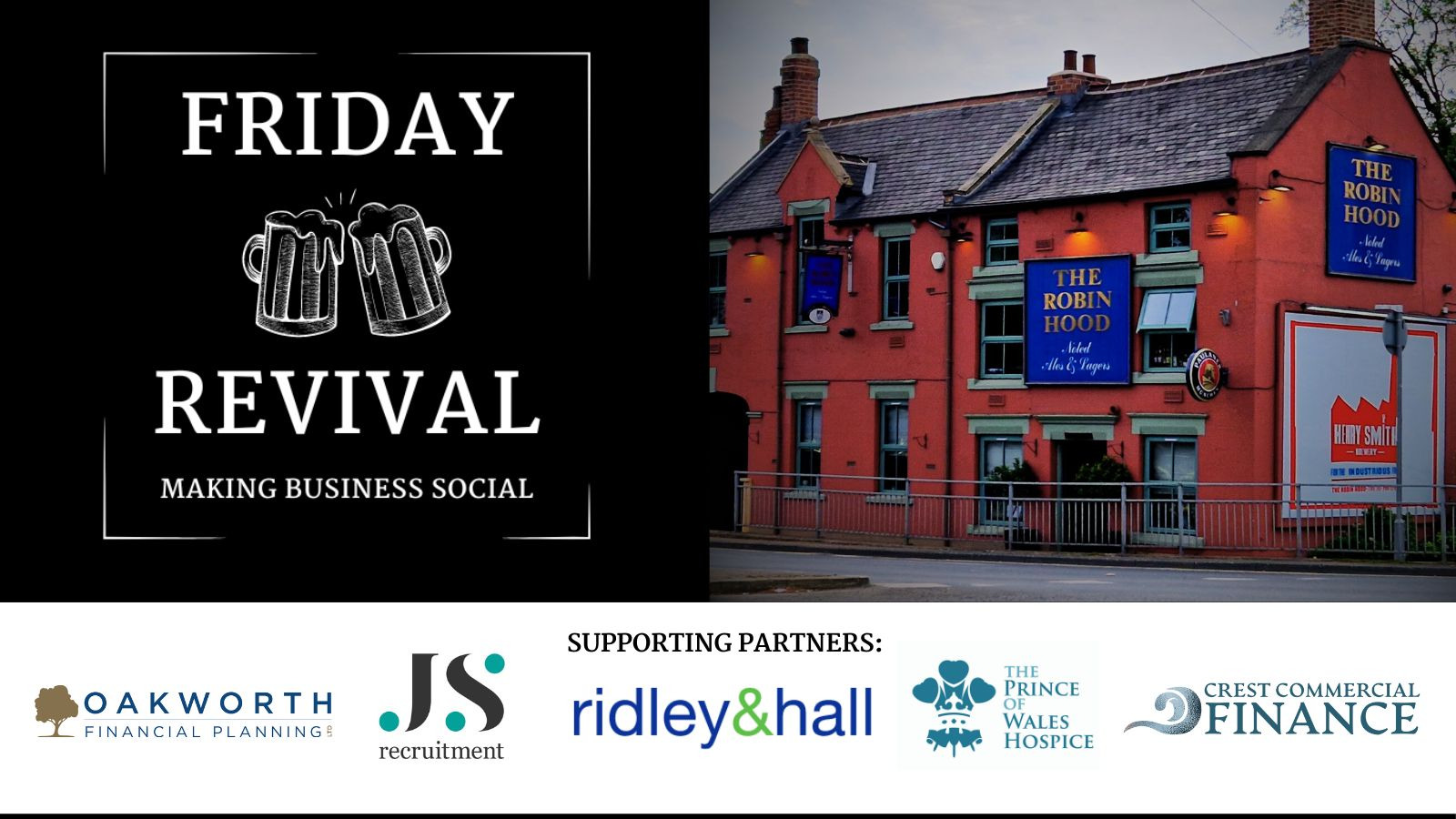Third party organised Friday Revival event at the Robin Hood