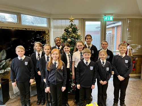 Local schools bring carols, and festive joy to our Hospice