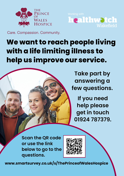 Help improve our services by taking part in our survey