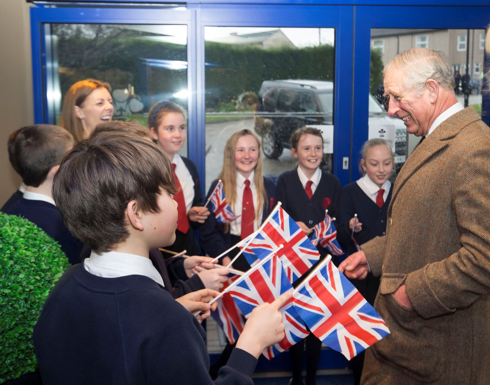 2017 H.R.H. the former Prince of Wales visit the Hospice